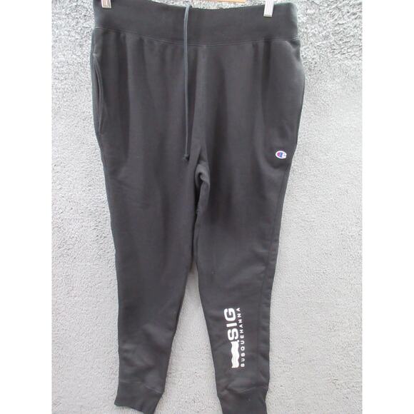 SIG SUSQUEHANNA Champion Reverse Weave Men's Large Jogger Pants - Picture 1 of 12